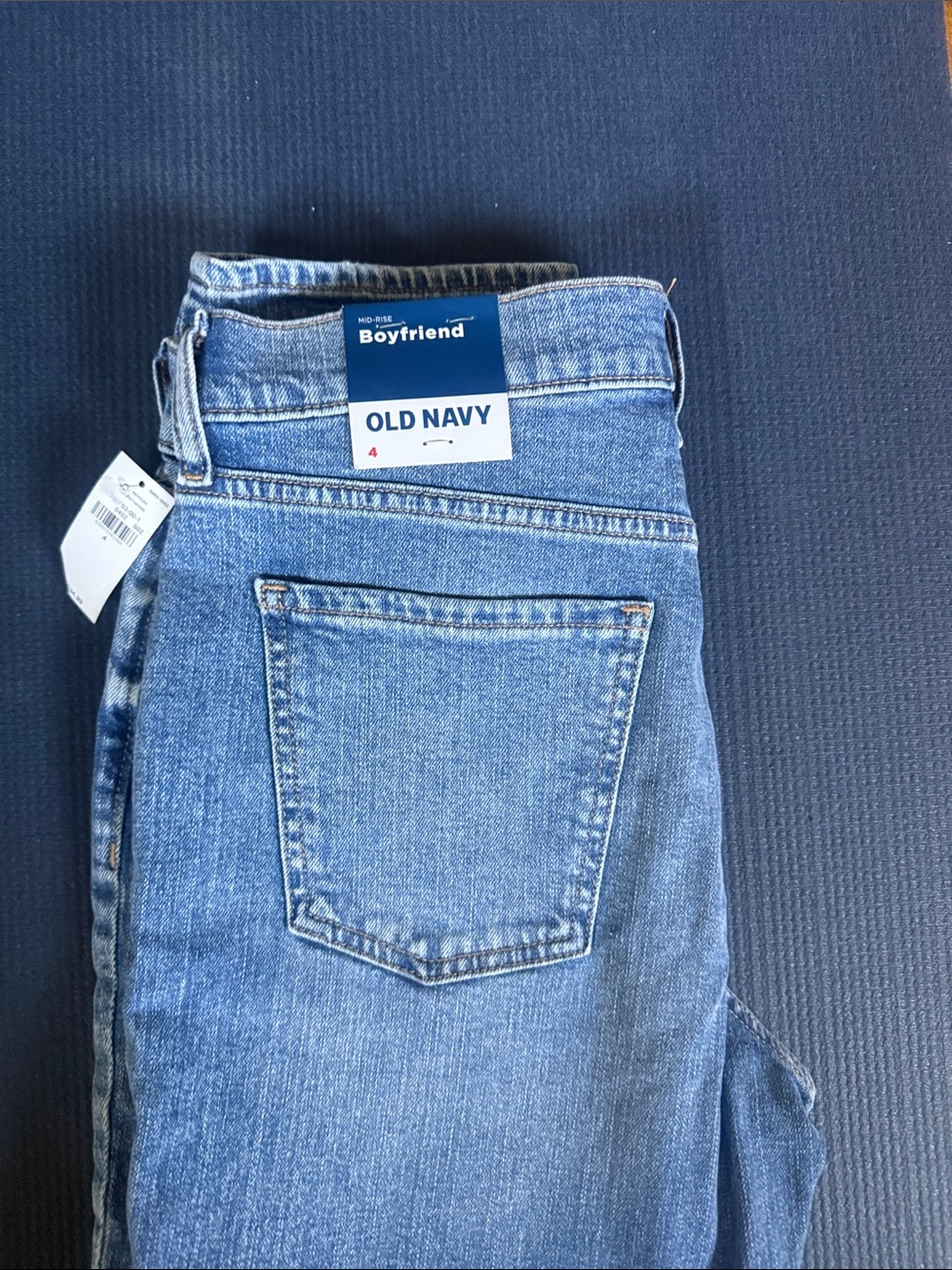 Old Navy Boyfriend Jeans - Blue Denim